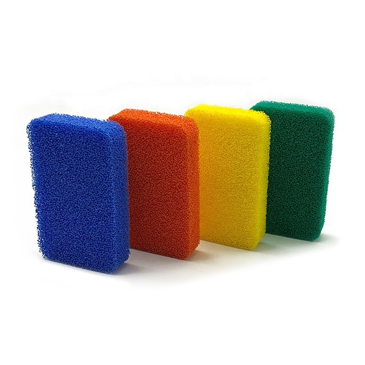 Silicone Sponge - Modern Antimicrobial  Mildew and Bacteria Resistant Kitchen Cleaning Dish Washing Silicone Sponges Scrubber