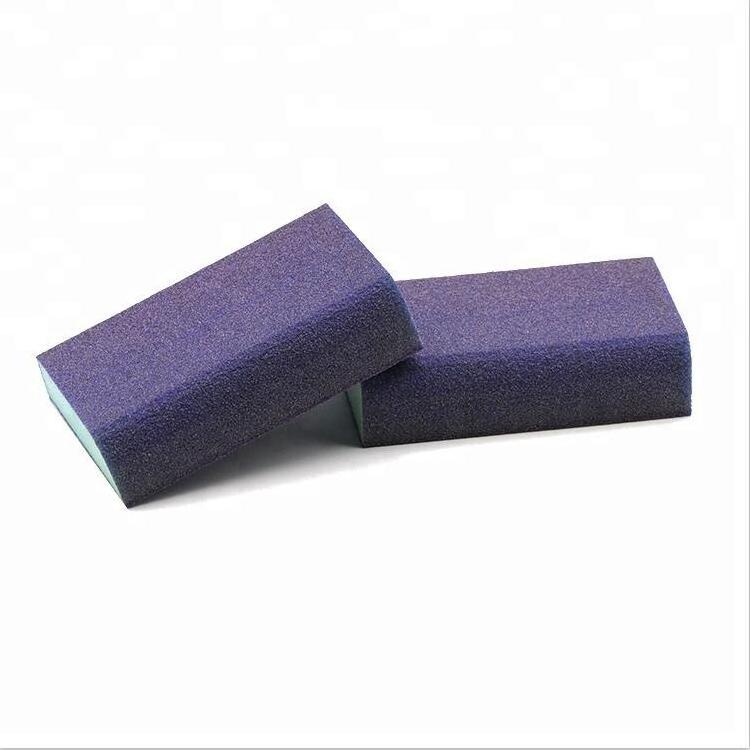 100 120 160 180 200 Grit Multi Purpose Angled Aluminium Oxide Sanding Sponge Block Stainless Steel Scrubber