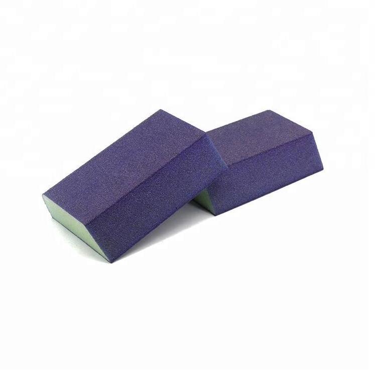 100 120 160 180 200 Grit Multi Purpose Angled Aluminium Oxide Sanding Sponge Block Stainless Steel Scrubber