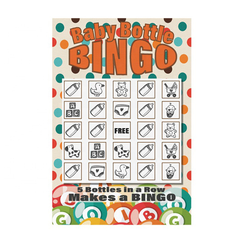 Hot sale Customized Bingo Cards Lottery Scratch Tickets Factory Supply