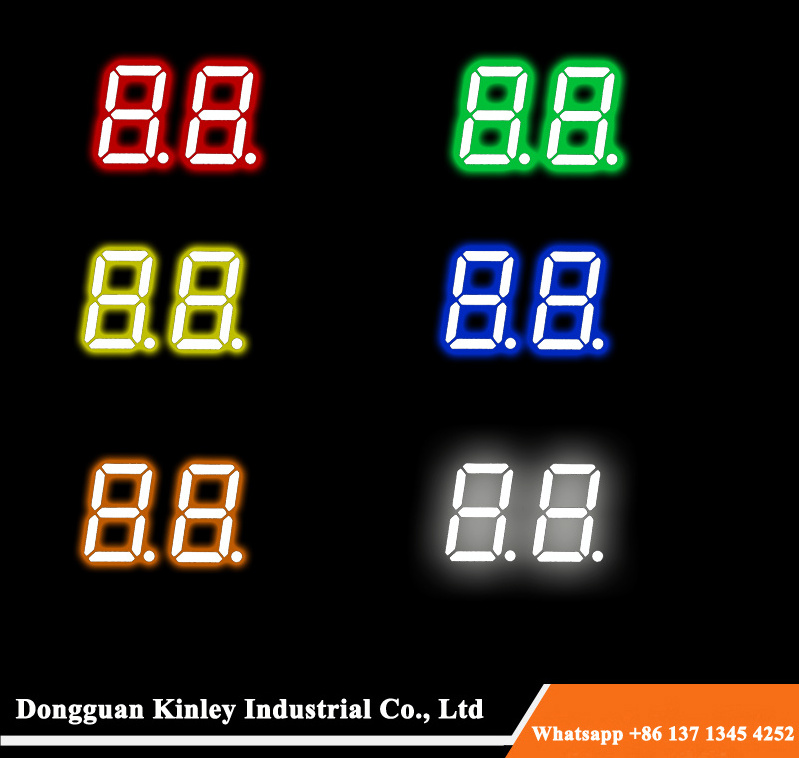 19 x 25mm 5261bg 18 pin 2 digit 7 segment led display numeric dual digital led display green