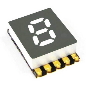 Small size 7 segment smd led display 0.2 inch 1 digit 7 segment surface mount Display