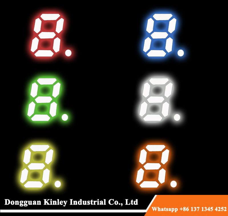 Small size 7 segment smd led display 0.2 inch 1 digit 7 segment surface mount Display