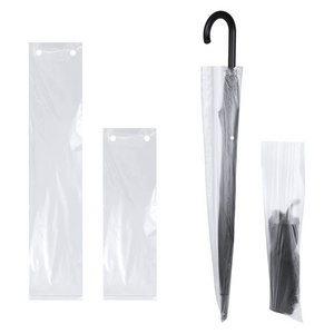 100 Pcs Clear Plastic Umbrella Rain Bags Wet Umbrella Bags Holder Disposable Waterproof Umbrella Cover