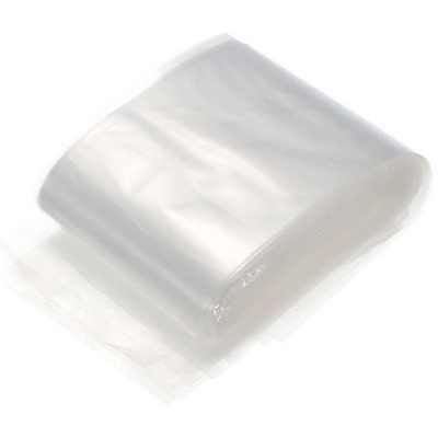 Flat Open Ended Poly Bags Clear 1 Mil Food Safe Plastic Custom Heat Seal LDPE Side Gusset Bag Plastic Bags for Craft Tools JS