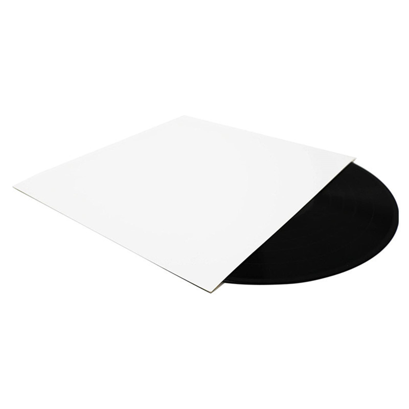 400 GSM Heavyweight Black Cardboard Album Jackets for Vinyl Record Made of Paper for Gift Giving