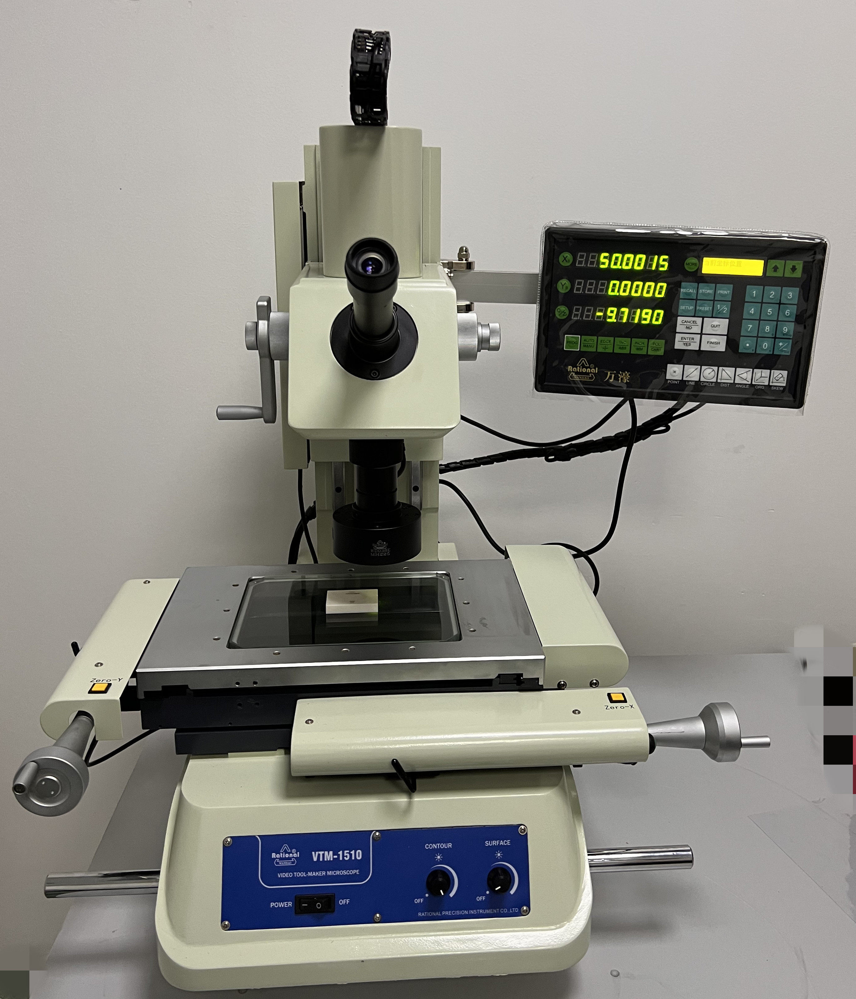 VTM-1510F Video Tool-maker Vision Measurement Machine Microscope Instrument