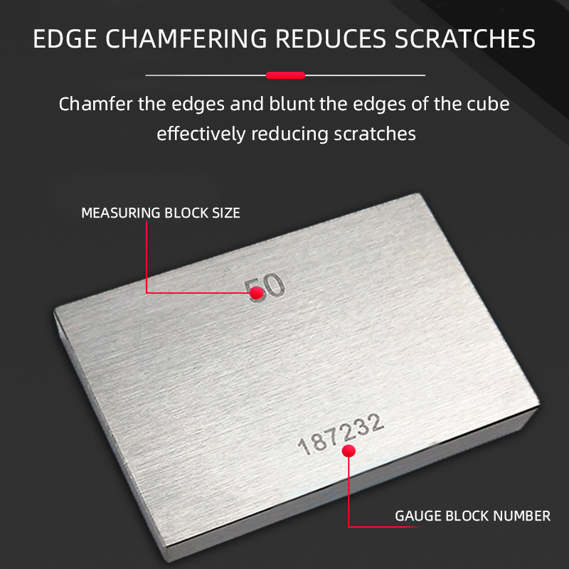 Wholesaler 32pcs/set 0 Grade HSS Gauge Block Sets Inspection Slip Gage Block