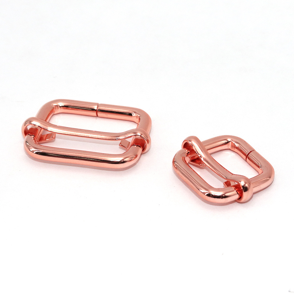 Bag Hardware Strap Adjuster Buckle Handbag Adjustment Buckle Adjustable Buckle Metal Triglide Slides for Bag Making