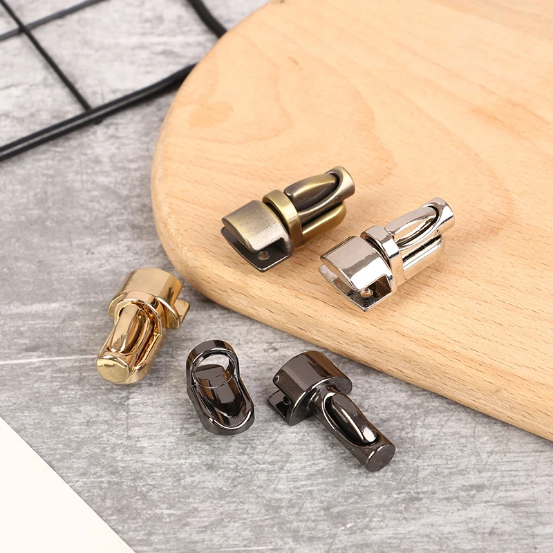 Durable Metal Column Tuck Lock Closure Catch Clasp Buckle Fasteners for Leather Bag Case Handbag Purse Accessories