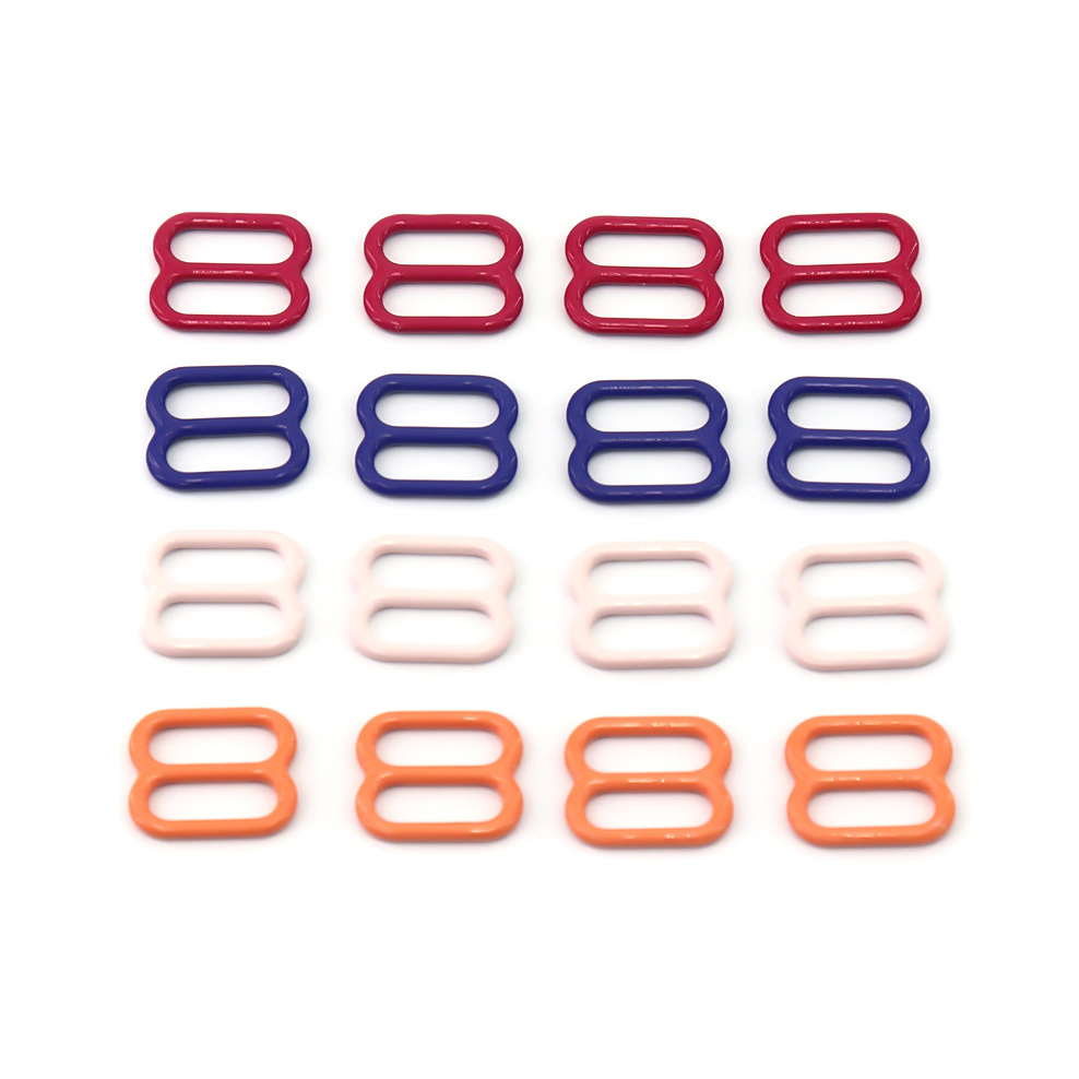 Plastic Tri-Glide Slides Button Bulk Adjustable Webbing Triglides Slider Buckle for Belt Backpack and Bags