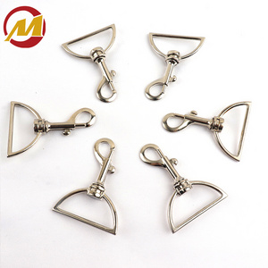 Wholesale Metal Carabiner Clip Carabiners Steel Swivel Spring Belt Bolt Buckle Handbag Snap Hook For Bag Pet