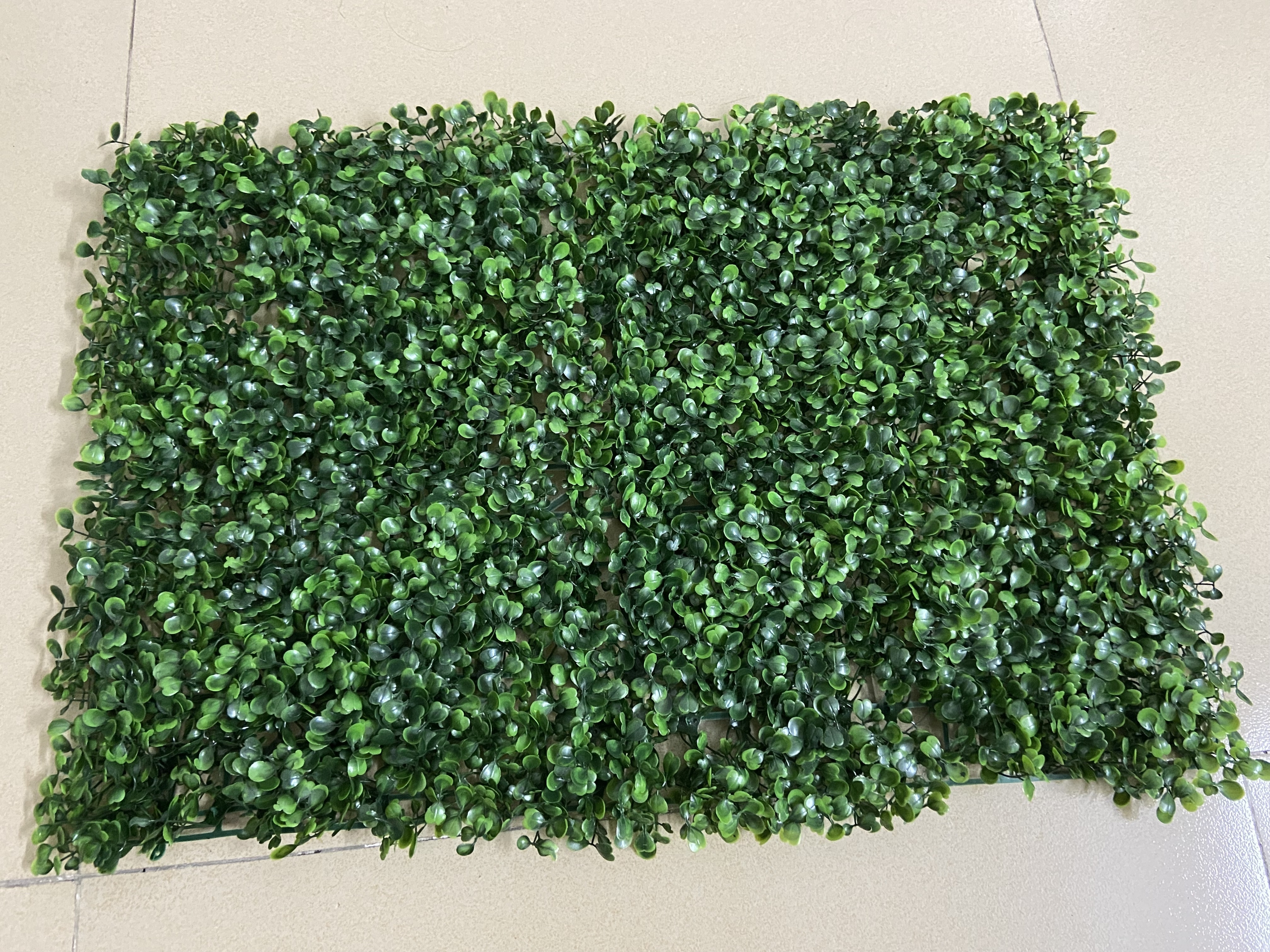 308 Heads 40x60cm Artificial Boxwood Panels Hedge Artificial Plant Grass Wall Artificial Grass Wall