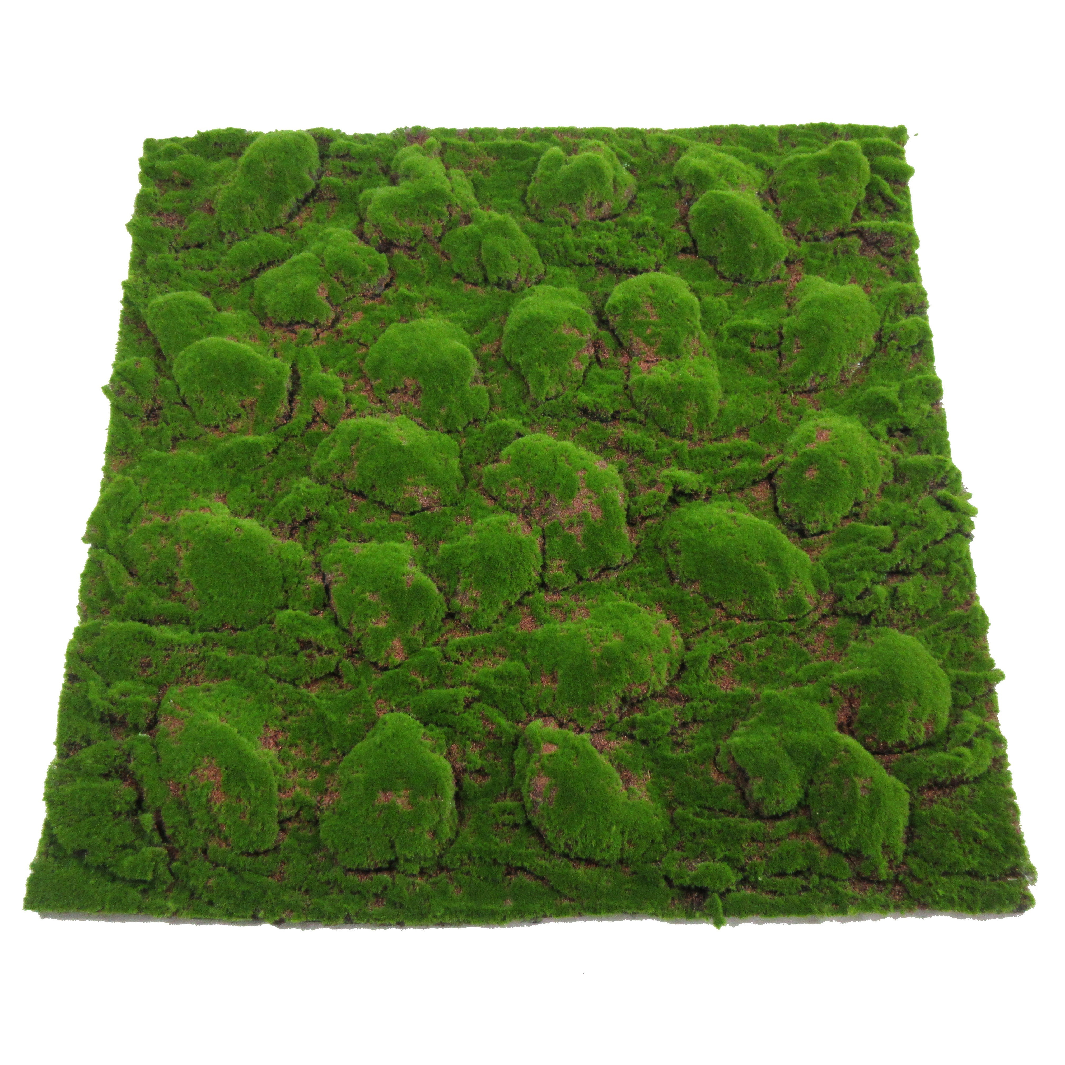 100cm*100cm Moss Mat Artificial Grass Square Flat Faux Synthetic Grass