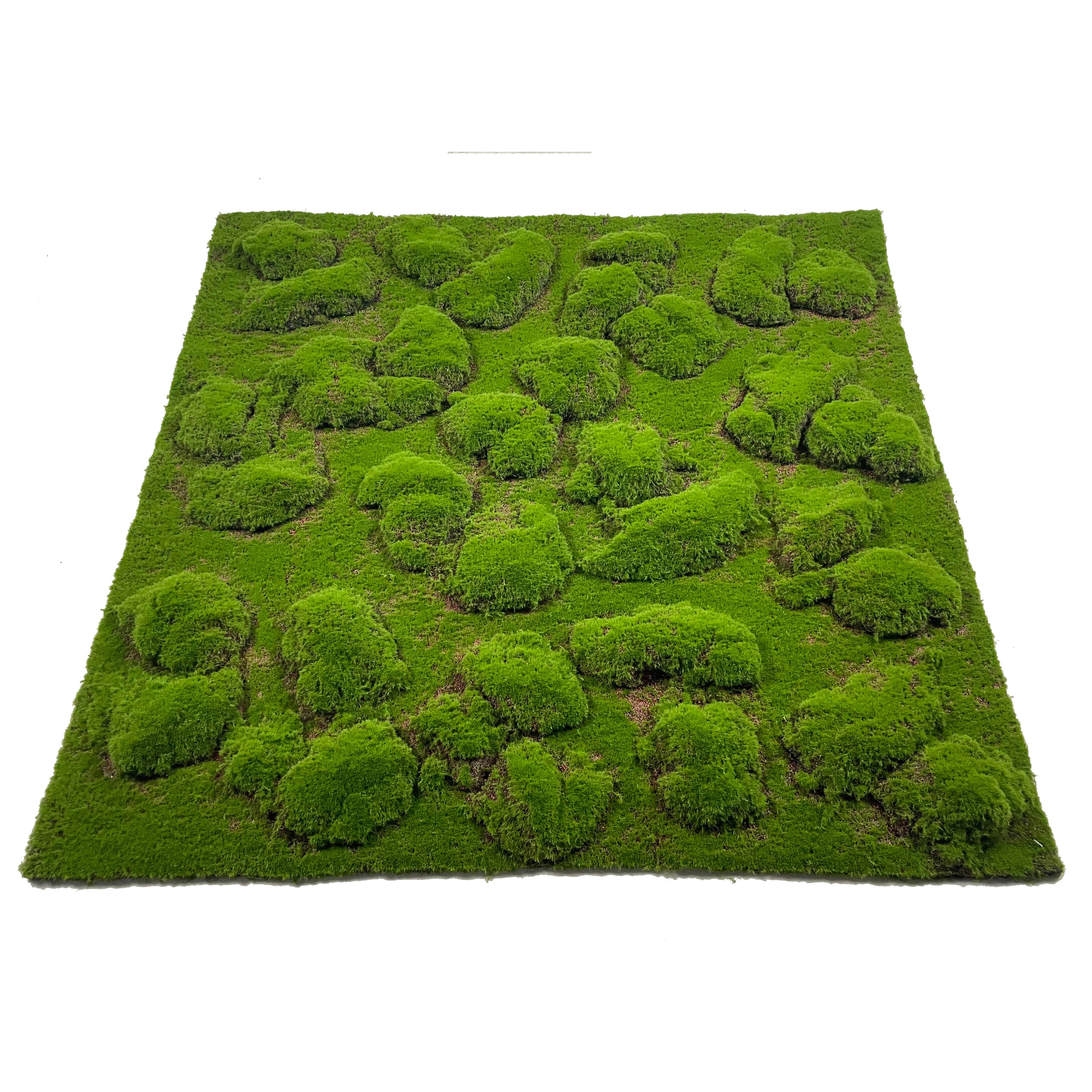 100cm*100cm Moss Mat Artificial Grass Square Flat Faux Synthetic Grass