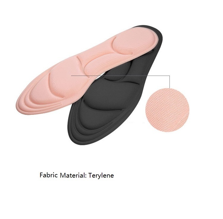 Shock Absorption Memory Foam Insole for High Heels and Pointed Shoes