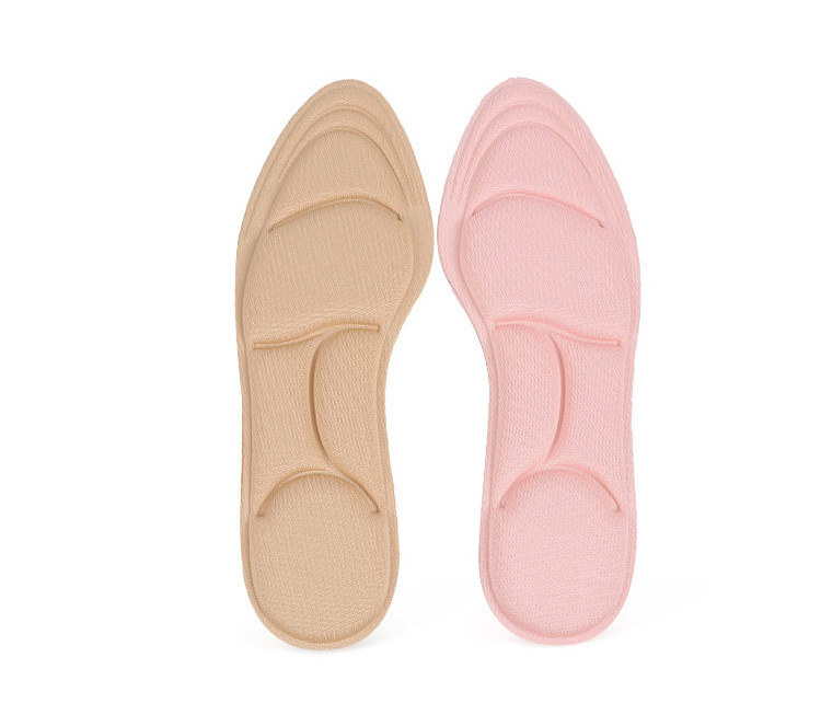 Shock Absorption Memory Foam Insole for High Heels and Pointed Shoes