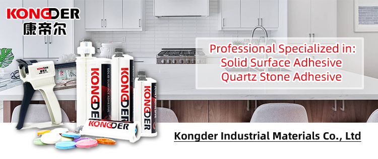 KONGDER 490ml Acrylic Board surface solid adhesive glue kitchen marble cabinet surface splicing glue