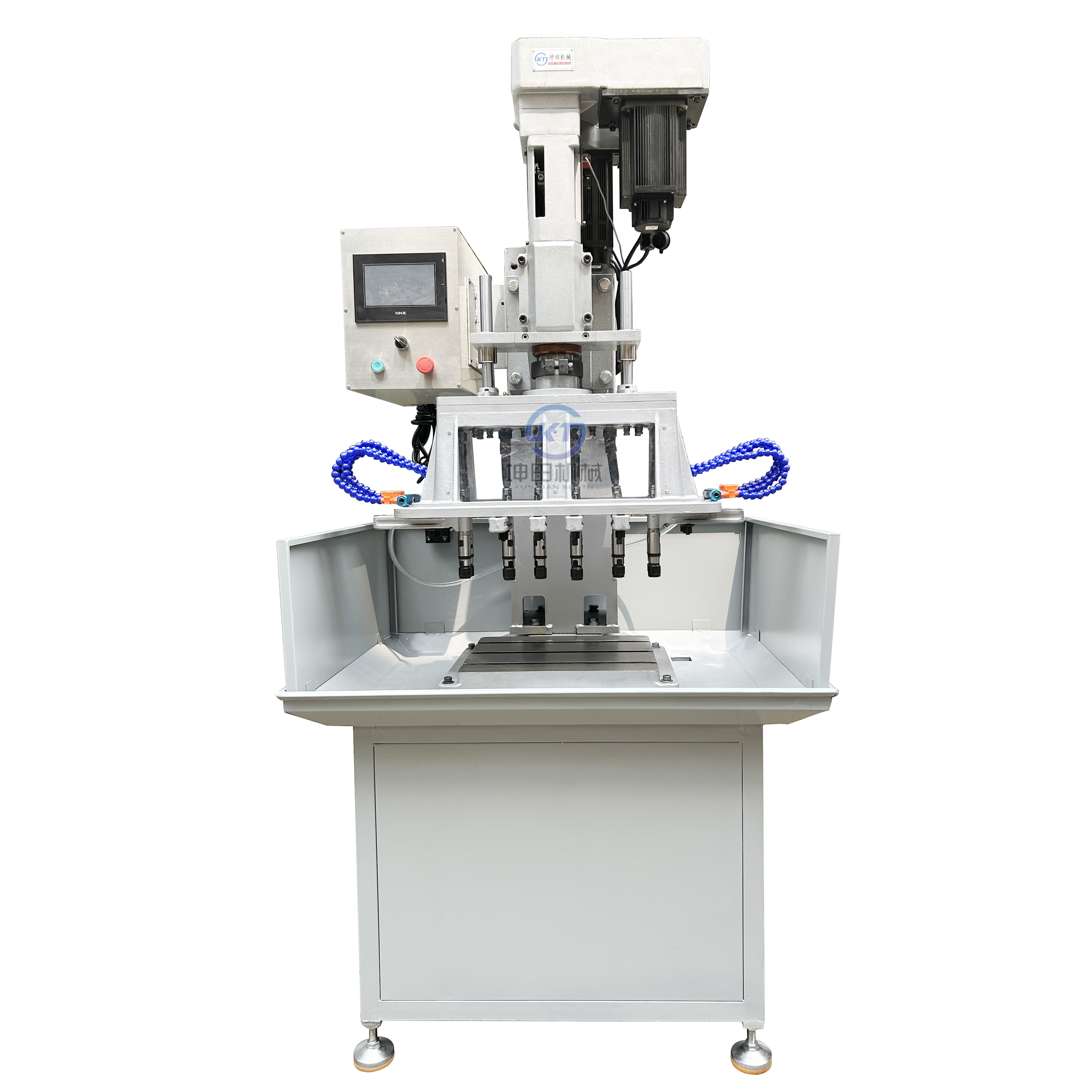 Industrial portable pneumatic double spindle multiple fully multi spindle cnc tapping machine automatic drill tapping machine