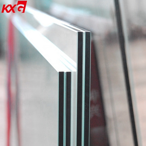 glass factory in china 13.52mm 17.52mm shatterproof laminated glass clear PVB tempered laminated glass