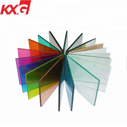 China supplier good quality 8mm 12mm colored laminated tempered glass