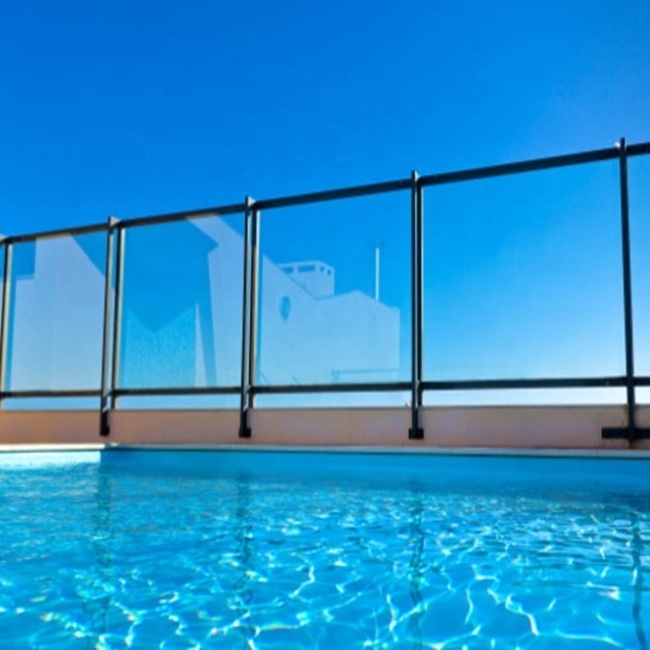 Glass factory ESG VSG Tempered Handrailing Glass Swimming Pool Fence Glass