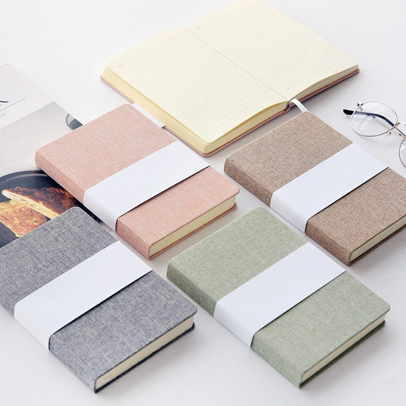 High Quality Factory Customizable Journals Linen Fabric Cover A5 Private Label Journals and Planners