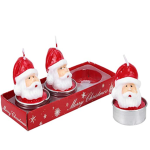 Lambey Decoration Gifts Santa Claus Christmas Tree Velas Para Decoracion Christmas Candles Scented Candle With Box