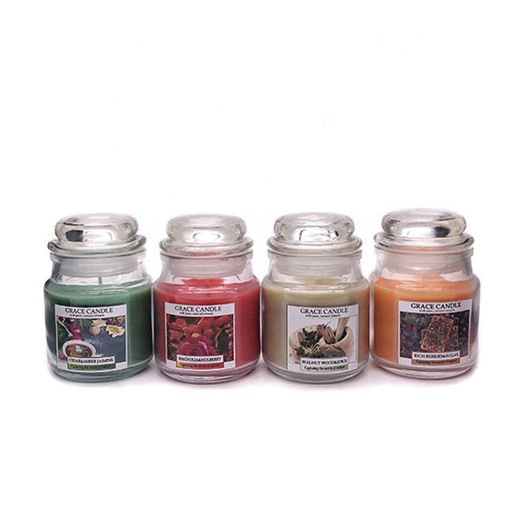 Lambey Bulk Wholesale Religious Candles Vidro Para Vela Yankee Candle Large Jar Lemon Scented Candle