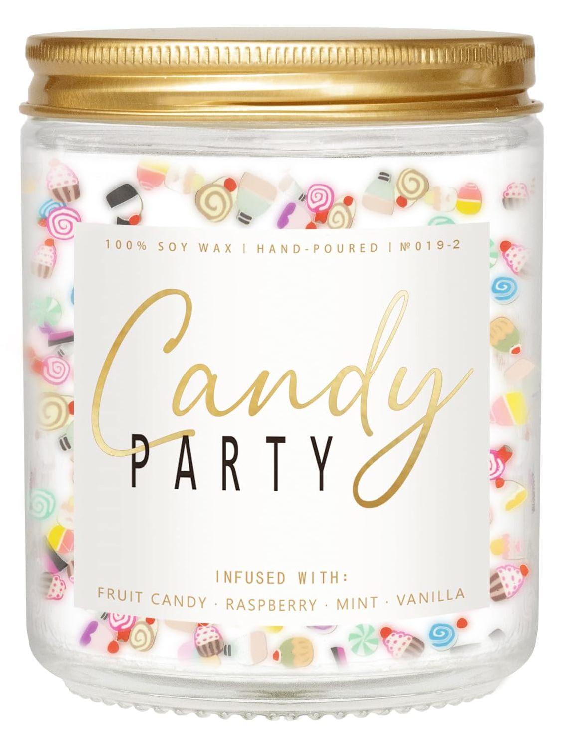 Birthday Candle - Vanilla Cream Birthday Candle, Unique Birthday Gifts for Women - 7oz Scented Candle with Sprinkles Best Friend