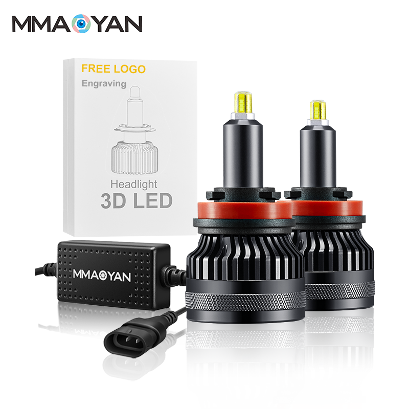 Hot selling 16000LM 360 degree car led light h7 canbus led car bulb h1 h11 h3 9012 high quality led headlight for car