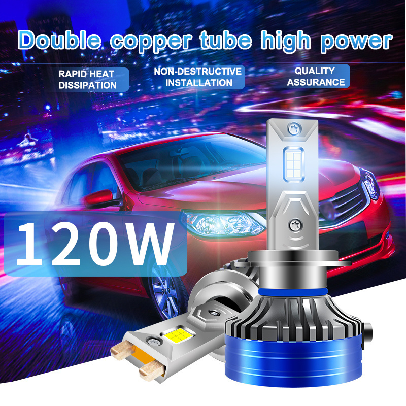 Car Led Light 240W Led Bulb Canbus Auto Accessories High Beam H4 H7 H11 H13 9004 9005 9006 9007 9012 Car Led Headlight