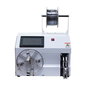 Wire Winding Bundling machine Automatic  Coiling Cable Binding patch cord power cord USB data cable Winding Machine