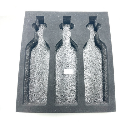 custom eva foam insert box insert pieces molded packaging foam for protective wine glass packaging