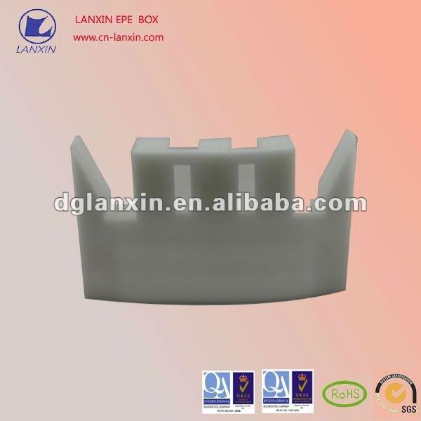 Gray Polyurethane foam cut transport cushioning material shock protection