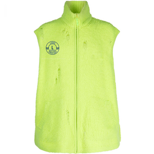 New style design high quality vest custom logo-embroidered ribbed gilet for men vest