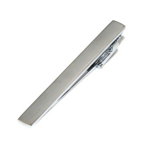 Hot selling silver plated custom tie bars bow tie clip for man