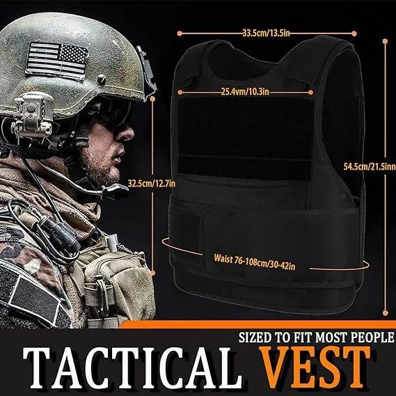 Combat Training Protective Costume  Clothing Outdoor Adjustable Airsoft Paintball Vest Tactical Vest