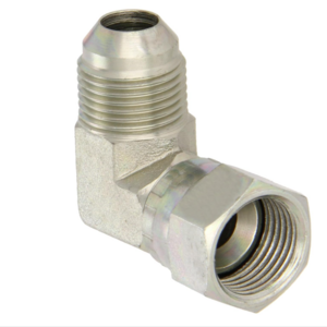 90 degree metal elbow swivel nut elbow hydraulic jic elbow fittings