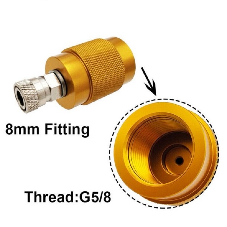 PCP Filling Station Valve Charging Adapter to 58 Adapter Valve 300 bar pcp