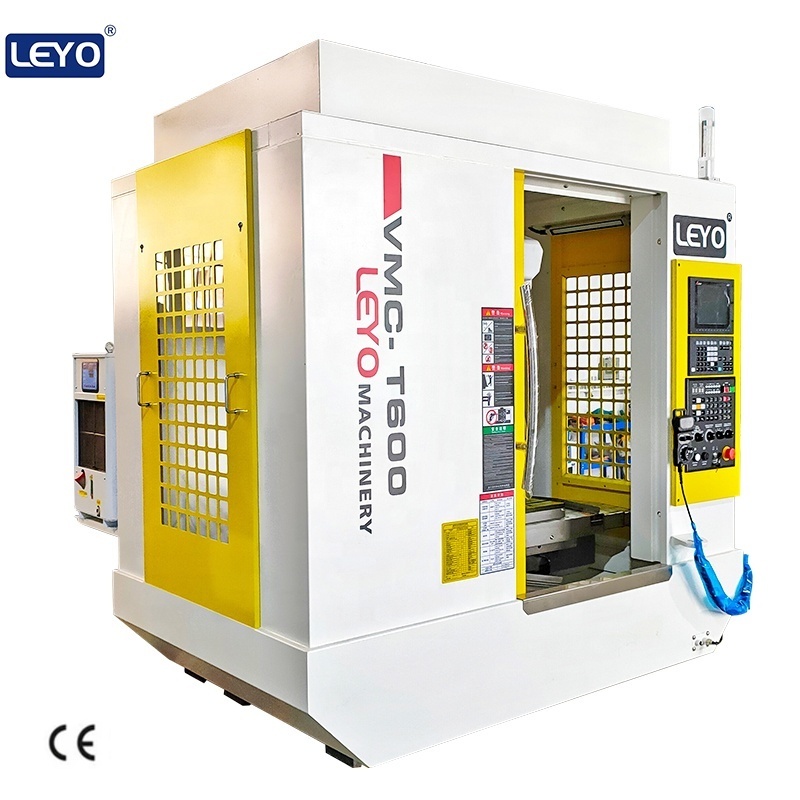 LEYO T600 cnc milling machining center vertical center vmc machine fanuc robodrill vertical machining center price