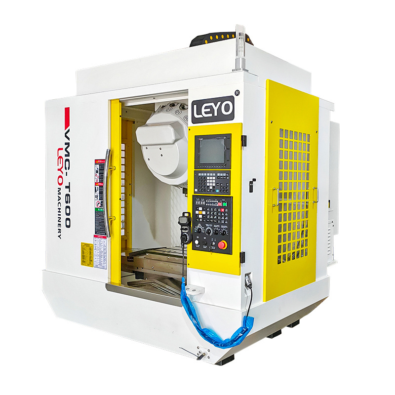 LEYO T600 cnc milling machining center vertical center vmc machine fanuc robodrill vertical machining center price