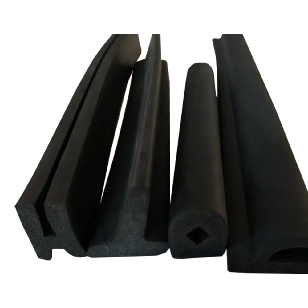 High quality and high density EPDM rubber foam sponge industrial butadiene sponge strip multi-specification seal foam strip 40mm