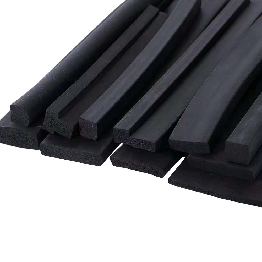 High quality EPDM rubber sealing strip wholesale waterproof and windproof square rubber thermal foam strips