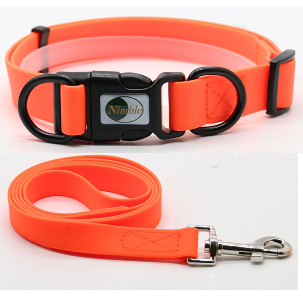 Eco-Friendly Dog Collar Leash for Walking Breakaway Light Features Made Durable Plastic PVC Nylon Available Colorful XS Size