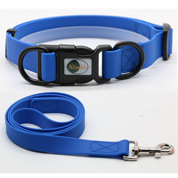 Eco-Friendly Dog Collar Leash for Walking Breakaway Light Features Made Durable Plastic PVC Nylon Available Colorful XS Size