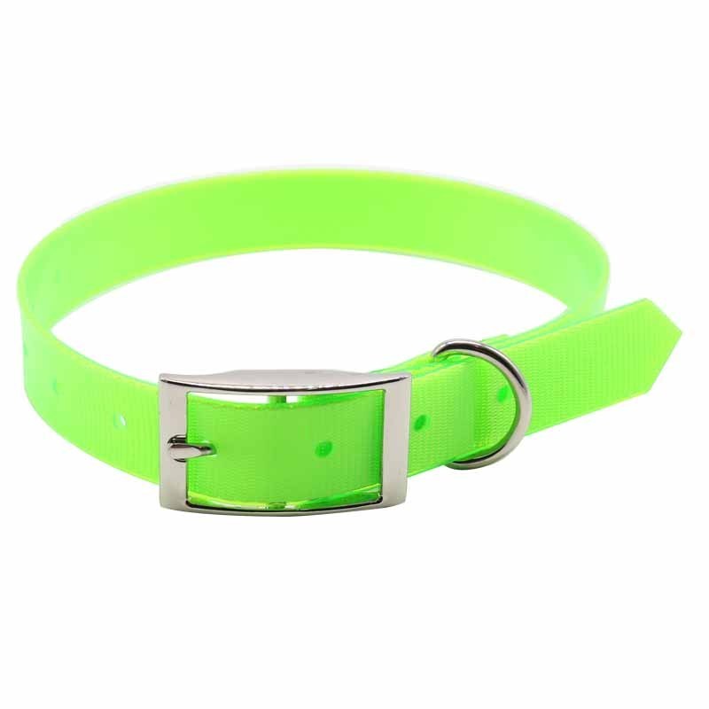 TPU Coated Nylon Webbing Durable Breakaway Dog Collar Hardware from China for Small Medium Large Dogs with Buckled Decor