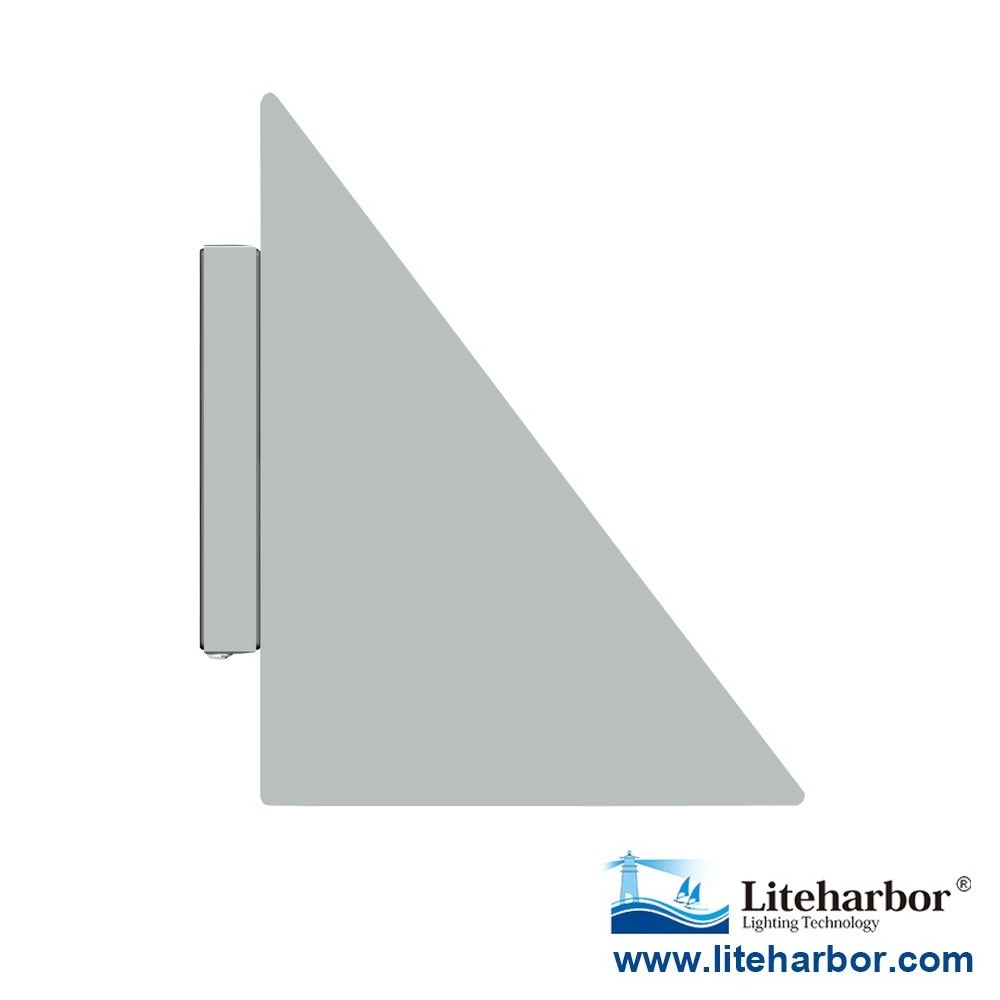 LED Wall Light AC85-225V Surface Mount Outdoor LED Triangle Wall Light 35w Used for Commercial Lighting