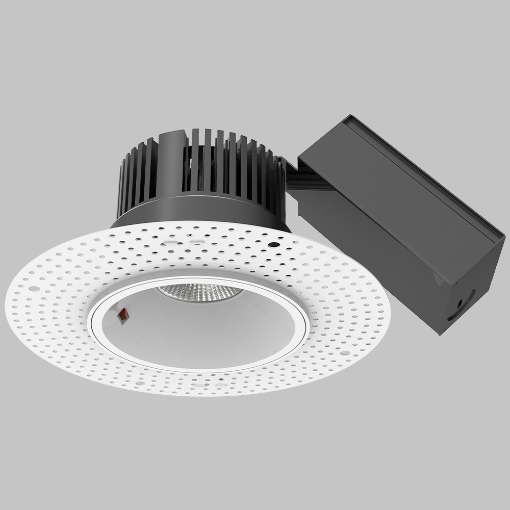 New Construction Indoor Commercial Adjustable 4 Inch LED Downlight Square LED Recessed Downlight