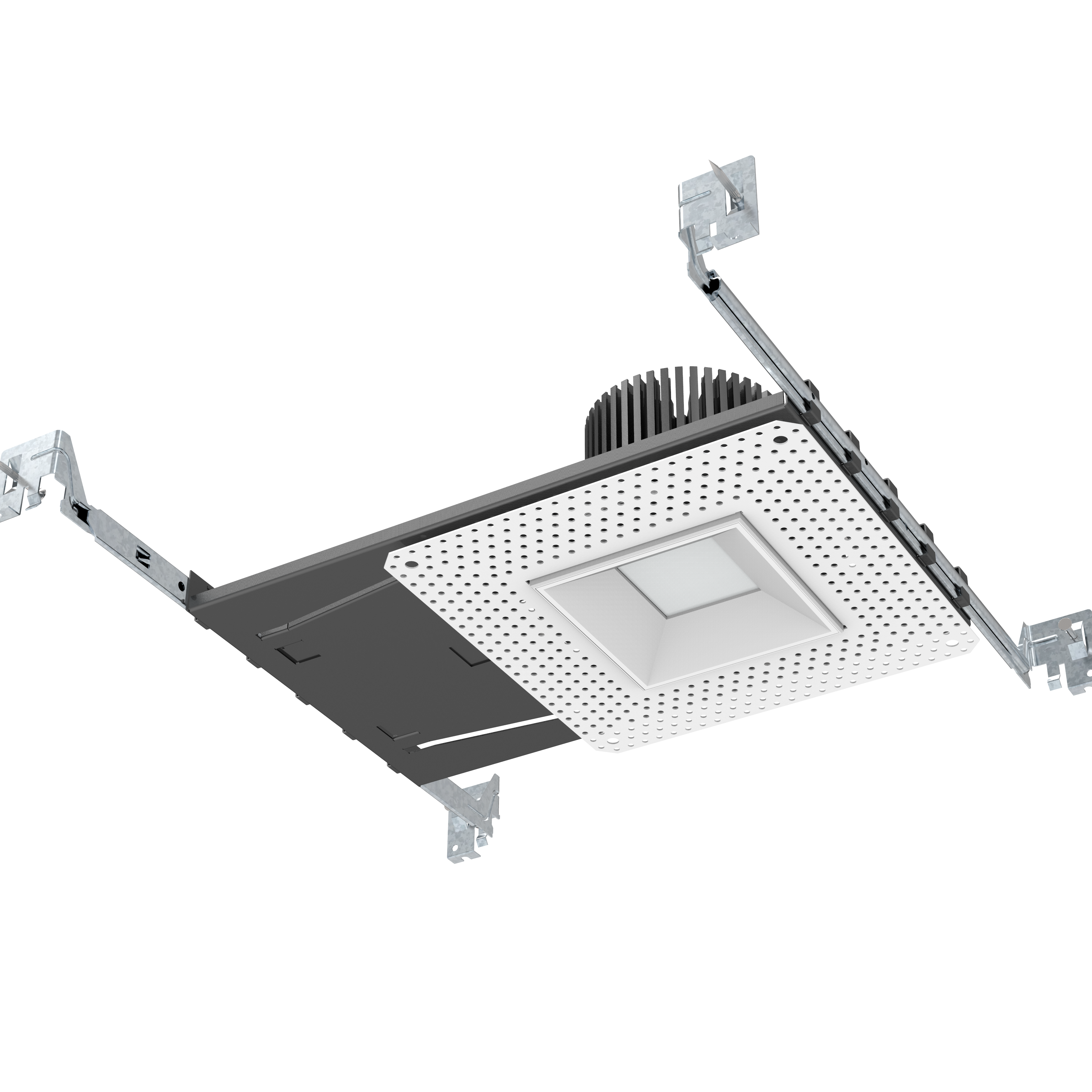 New Construction Indoor Commercial Adjustable 4 Inch LED Downlight Square LED Recessed Downlight